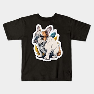 Bulldog Bliss: Bulldog-Themed Kids T-Shirt